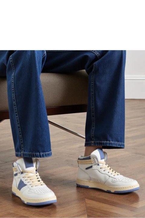 Damskie Sneakersy Wysokie RUBIO BLUE - Inello Damskie Sneakersy Wysokie RUBIO BLUE - Inello
