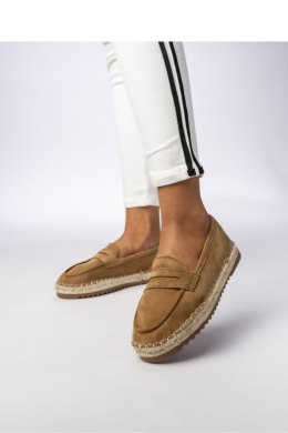Damskie Mokasyny ? Camel LUMI CAMEL - Inello