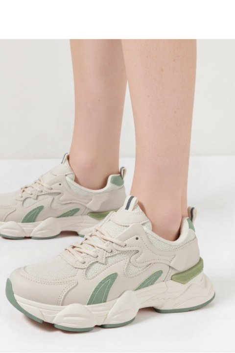 Damskie Sneakersy VARLON GREEN - Inello Damskie Sneakersy VARLON GREEN - Inello