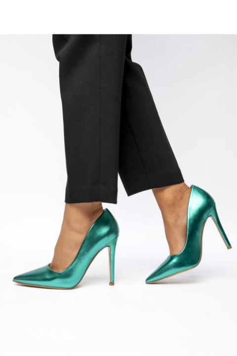 Damskie Szpilki LUMINA GREEN ? Eleganckie i Stylowe Buty na Obcasie - Inello Damskie Szpilki LUMINA GREEN ? Eleganckie i Stylowe Buty na Obcasie - Inello
