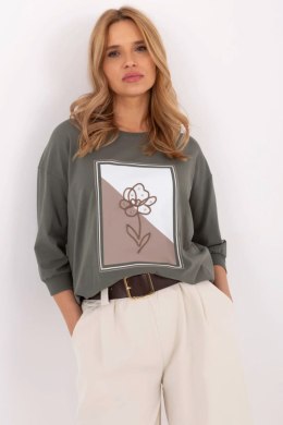 Bluzka Model RV-BZ-A505.48 Khaki - Relevance