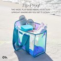 Case-Mate Large Travel Tote Bag - Wodoodporna torba na ramię z etui na telefon (Emerald Blue Soap Bubble) Case-Mate