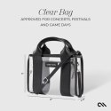 Case-Mate Micro Tote Bag - Wodoodporna torba na ramię (Midnight Black/Clear) Case-Mate