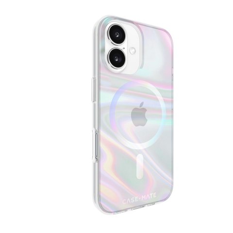 Case-Mate Soap Bubble MagSafe - Etui iPhone 16 (Iridescent) Case-Mate Case-Mate Soap Bubble MagSafe - Etui iPhone 16 (Iridescent) Case-Mate