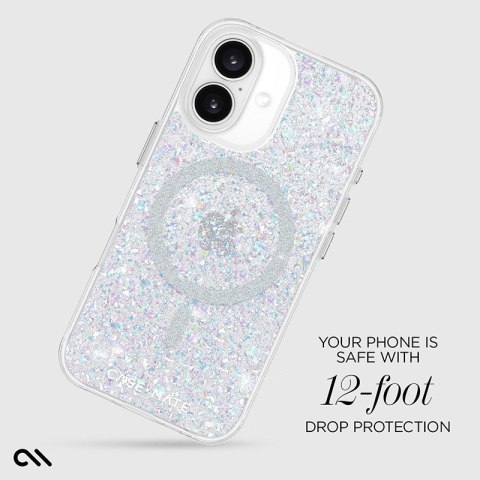 Case-Mate Twinkle MagSafe - Etui iPhone 16 (Disco) Case-Mate Case-Mate Twinkle MagSafe - Etui iPhone 16 (Disco) Case-Mate