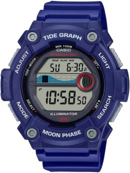 Casio ZEGAREK MĘSKI CASIO Moonphase WS-1300H-2A + BOX