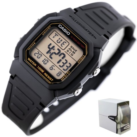 Casio ZEGAREK MĘSKI CASIO W-800HG-9AVDF KLASYKA + BOX Casio ZEGAREK MĘSKI CASIO W-800HG-9AVDF KLASYKA + BOX
