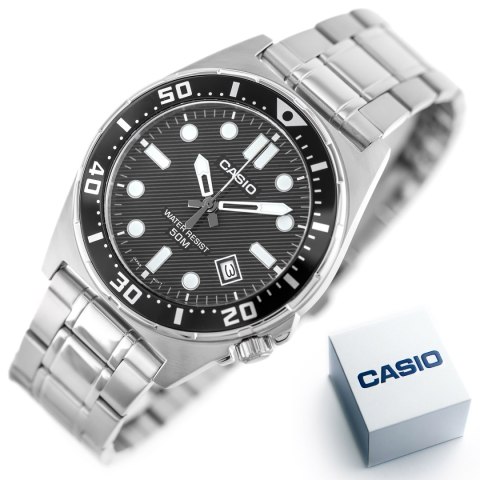 Casio Zegarek Męski Casio MTD-135D-1A + BOX Casio Zegarek Męski Casio MTD-135D-1A + BOX