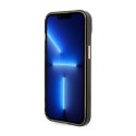 Guess Gold Outline Translucent MagSafe - Etui iPhone 14 (czarny) Guess