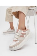 Damskie Sneakersy NORVIN ? White/Pink - Inello