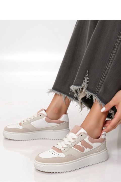 Damskie Sneakersy NORVIN ? White/Pink - Inello Damskie Sneakersy NORVIN ? White/Pink - Inello