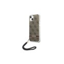 Guess nakładka do iPhone 14 Plus 6,7" GUOHCP14MH4STW brązowa HC PC/TPU Print 4G Cord CG Mobile SAS