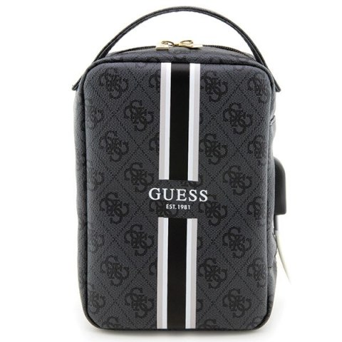 Guess torba organizer GUHBP4RPSK czarna 4G Printed Stripes CG Mobile SAS Guess torba organizer GUHBP4RPSK czarna 4G Printed Stripes CG Mobile SAS