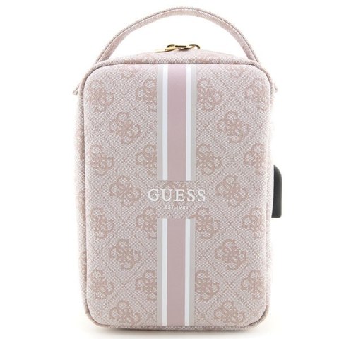 Guess torba organizer GUHBP4RPSP różowa 4G Printed Stripes CG Mobile SAS Guess torba organizer GUHBP4RPSP różowa 4G Printed Stripes CG Mobile SAS