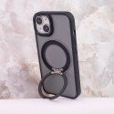 Nakładka Mag Ring Rotating do iPhone 15 6,1" czarna TelForceOne S.A.