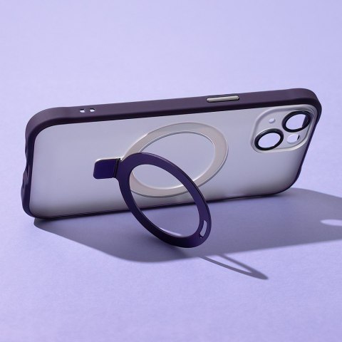 Nakładka Mag Ring do iPhone 13 6,1" fioletowa TelForceOne S.A. Nakładka Mag Ring do iPhone 13 6,1" fioletowa TelForceOne S.A.