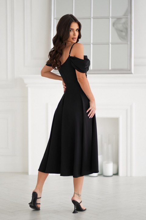 Sukienka Model 325-06 Black - Bicotone Sukienka Model 325-06 Black - Bicotone