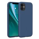 Nakładka Etteri Silicone Case do iPhone 11 ciemnoniebieska TelForceOne S.A.