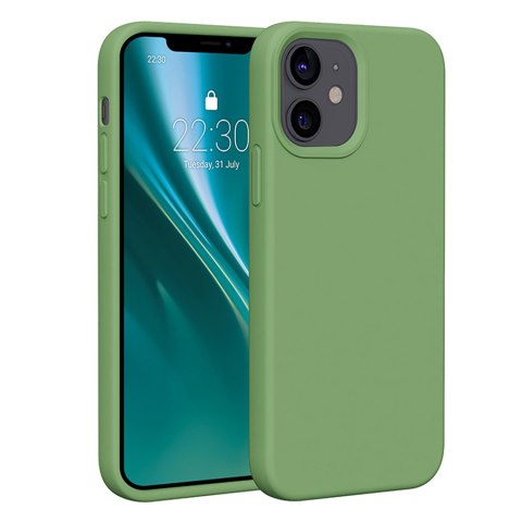 Nakładka Etteri Silicone Case do iPhone 12 / 12 Pro 6,1" jasnozielona TelForceOne S.A. Nakładka Etteri Silicone Case do iPhone 12 / 12 Pro 6,1" jasnozielona TelForceOne S.A.