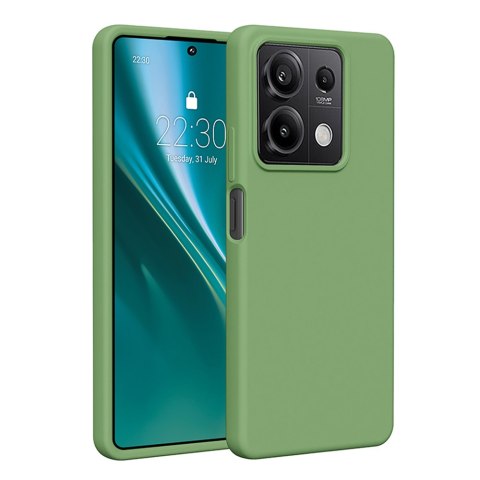 Nakładka Etteri Silicone Case do Xiaomi Redmi Note 13 5G jasnozielona TelForceOne S.A. Nakładka Etteri Silicone Case do Xiaomi Redmi Note 13 5G jasnozielona TelForceOne S.A.