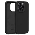 Nakładka Etteri Silicone Mag do iPhone 15 Pro 6,1" czarna TelForceOne S.A.