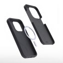 Nakładka Etteri Silicone Mag do iPhone 15 Pro 6,1" czarna TelForceOne S.A.