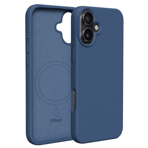 Nakładka Etteri Silicone Mag do iPhone 16 6,1" ciemnoniebieska TelForceOne S.A. Nakładka Etteri Silicone Mag do iPhone 16 6,1" ciemnoniebieska TelForceOne S.A.