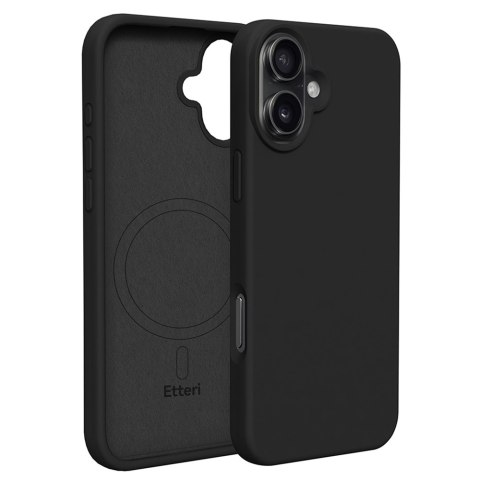 Nakładka Etteri Silicone Mag do iPhone 16 Plus 6,7" czarna TelForceOne S.A. Nakładka Etteri Silicone Mag do iPhone 16 Plus 6,7" czarna TelForceOne S.A.