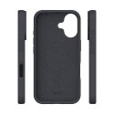Nakładka Etteri Silicone Mag do iPhone 16 Plus 6,7" czarna TelForceOne S.A.
