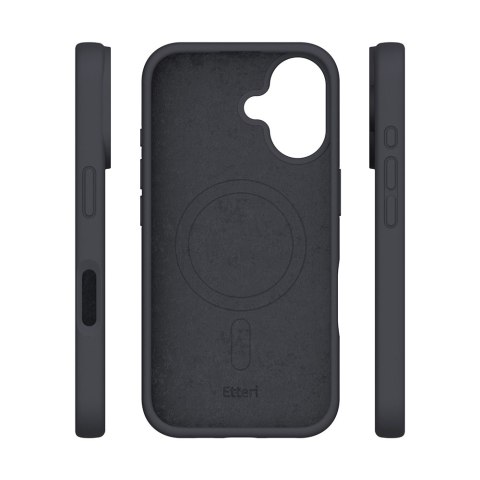 Nakładka Etteri Silicone Mag do iPhone 16 Plus 6,7" czarna TelForceOne S.A. Nakładka Etteri Silicone Mag do iPhone 16 Plus 6,7" czarna TelForceOne S.A.