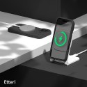 Nakładka Etteri Silicone Mag do iPhone 16 Plus 6,7" czarna TelForceOne S.A.