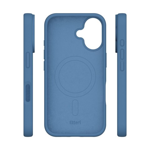 Nakładka Etteri Silicone Mag do iPhone 16 6,1" ciemnoniebieska TelForceOne S.A. Nakładka Etteri Silicone Mag do iPhone 16 6,1" ciemnoniebieska TelForceOne S.A.