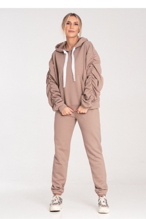 Bluza Damska Model M1055 Beige - Figl Bluza Damska Model M1055 Beige - Figl
