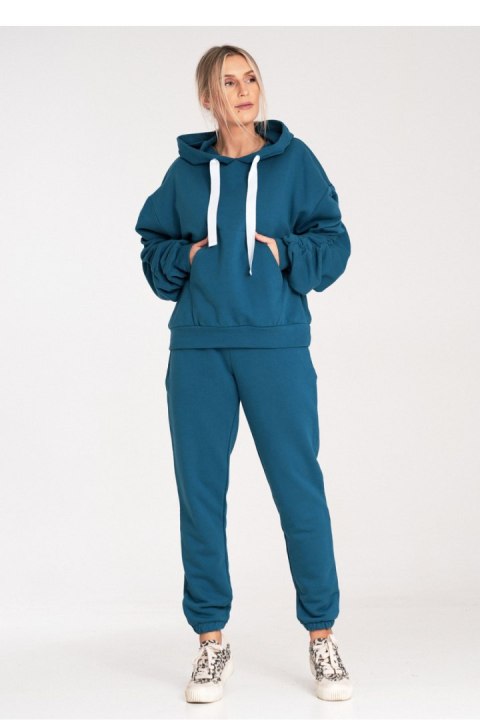 Bluza Damska Model M1055 Blue - Figl Bluza Damska Model M1055 Blue - Figl