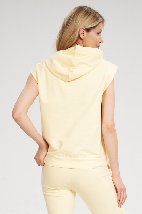 Bluza Damska Model M802 Yellow - Figl Bluza Damska Model M802 Yellow - Figl