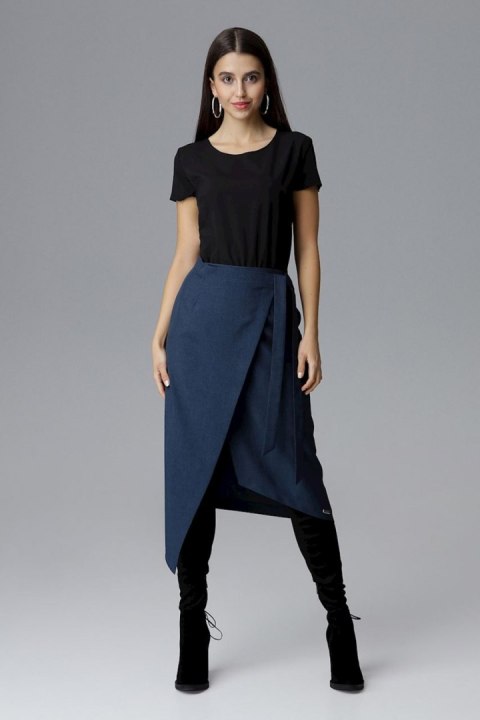 Spódnica Model M629 Navy - Figl Spódnica Model M629 Navy - Figl