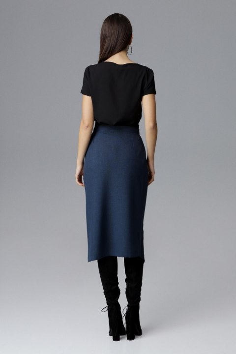 Spódnica Model M629 Navy - Figl Spódnica Model M629 Navy - Figl