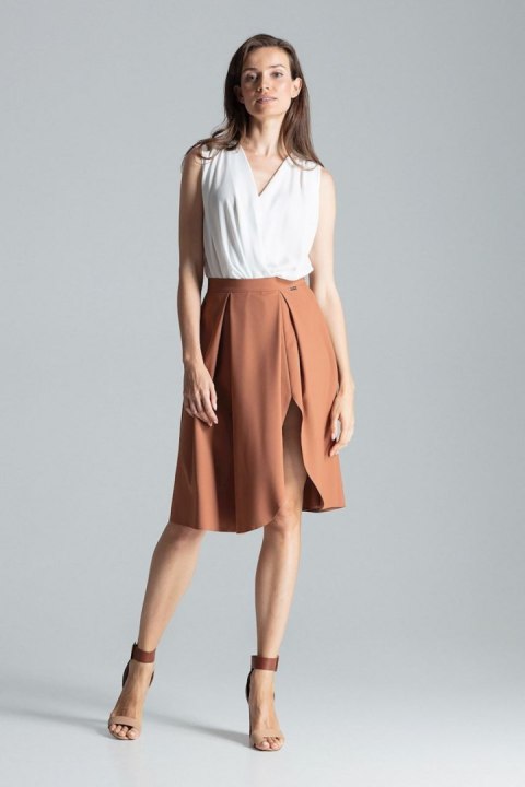 Spódnica Model M675 Brown - Figl Spódnica Model M675 Brown - Figl