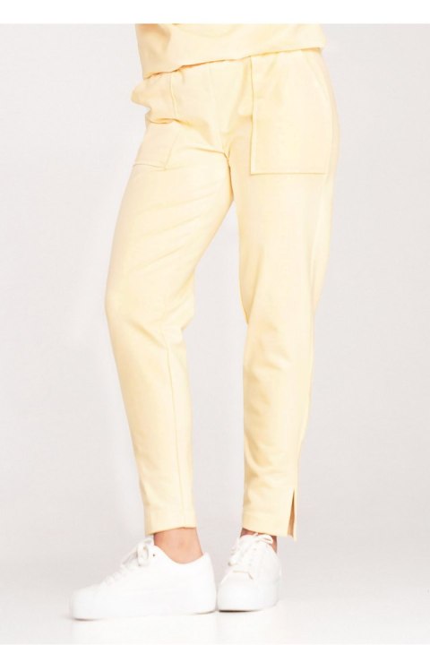 Spodnie Dresowe Model M1035 Yellow - Figl Spodnie Dresowe Model M1035 Yellow - Figl