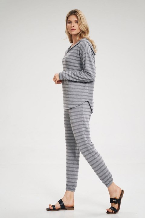 Spodnie Dresowe Model M813 Grey - Figl Spodnie Dresowe Model M813 Grey - Figl