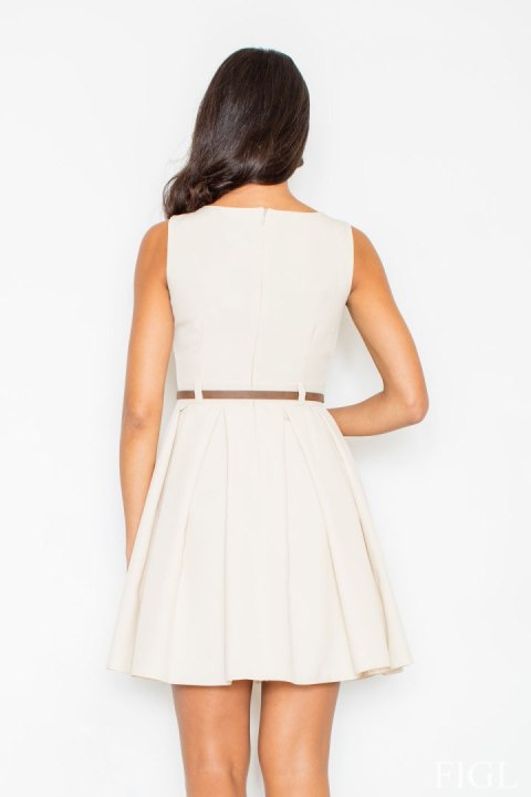 Sukienka M083 Beige - Figl Sukienka M083 Beige - Figl