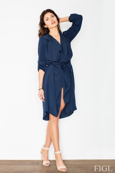Sukienka Model M464 Navy - Figl Sukienka Model M464 Navy - Figl