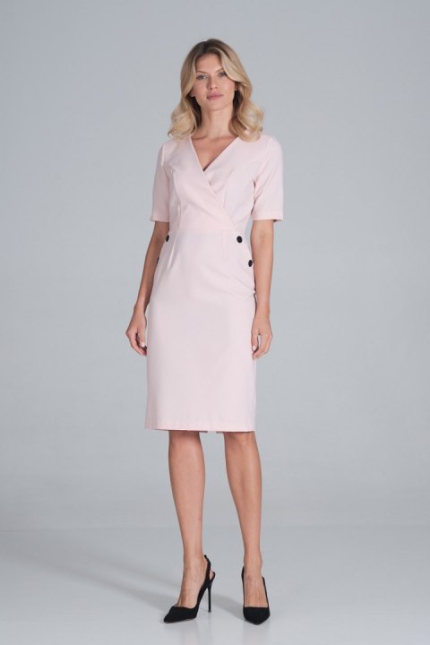 Sukienka Model M851 Pink - Figl Sukienka Model M851 Pink - Figl