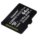 Kingston karta pamięci 64GB microSDHC Canvas Select Plus kl. 10 UHS-I 100 MB/s Kingston Technology Deutschland GmbH