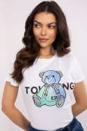 Tshirt Damski Model NM-TS-JX-09328.65P Ecru - NM