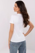 Tshirt Damski Model NM-TS-JX-09328.65P White/Pink - NM