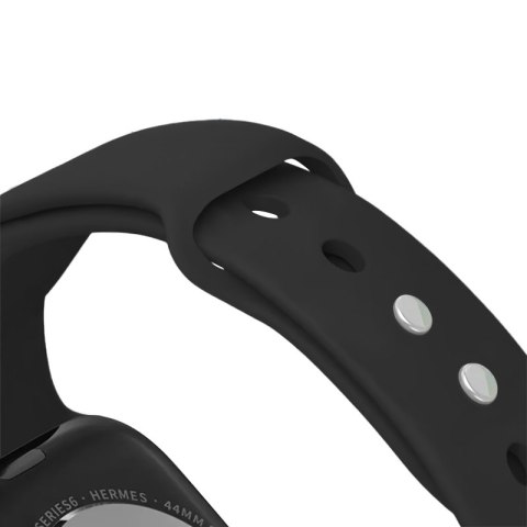 Crong Liquid - Pasek do Apple Watch 38/40/41/42 mm (czarny) Crong Crong Liquid - Pasek do Apple Watch 38/40/41/42 mm (czarny) Crong