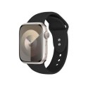 Crong Liquid - Pasek do Apple Watch 38/40/41/42 mm (czarny) Crong