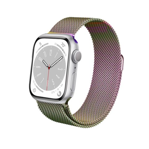 Crong Milano Steel - Pasek ze stali nierdzewnej do Apple Watch 38/40/41/42 mm (opalizujący) Crong Crong Milano Steel - Pasek ze stali nierdzewnej do Apple Watch 38/40/41/42 mm (opalizujący) Crong