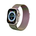 Crong Milano Steel - Pasek ze stali nierdzewnej do Apple Watch 38/40/41/42 mm (opalizujący) Crong
